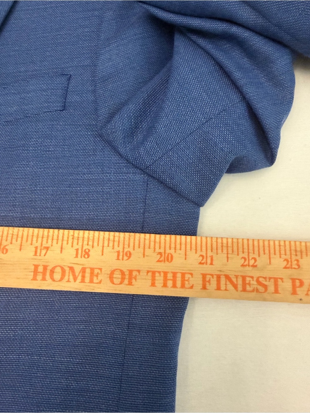 Charles Tyrwhitt Blazer 40R Blue Wool Slim Fit Duel Vent Jacket - Picture 5 of 11